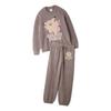 Gelato Pique Mens Character Baby Moco Jacquard Pullover Long Pants Set PMNT264004