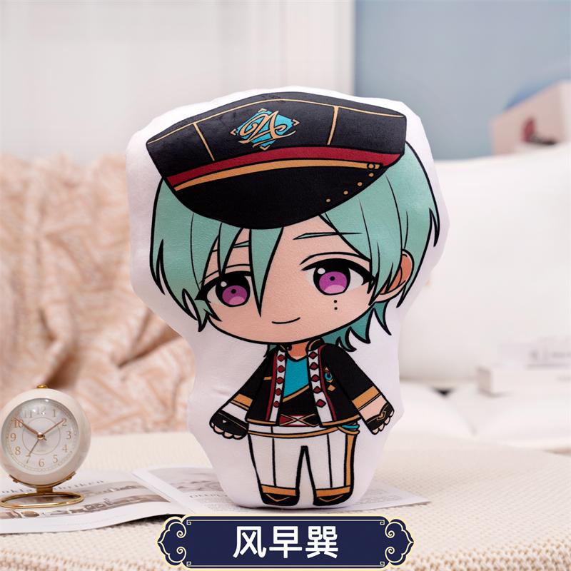 

45 см Плюшевая игрушка Ensemble Stars Мультфильмы Аниме Knights UNDEAD Цукинага Лео Сена Изуми Подушка для обнимания Косплей Реквизит Подушка для дивана 45cm