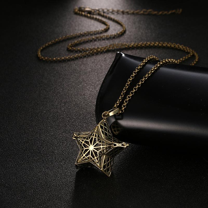 Neue Aromatherapie Ätherisches Öl Diffusor Halskette Schmuck Quadratisch Hohl Parfüm Medaillon 16MM Musik Kugel Damen Anhänger Zubehör