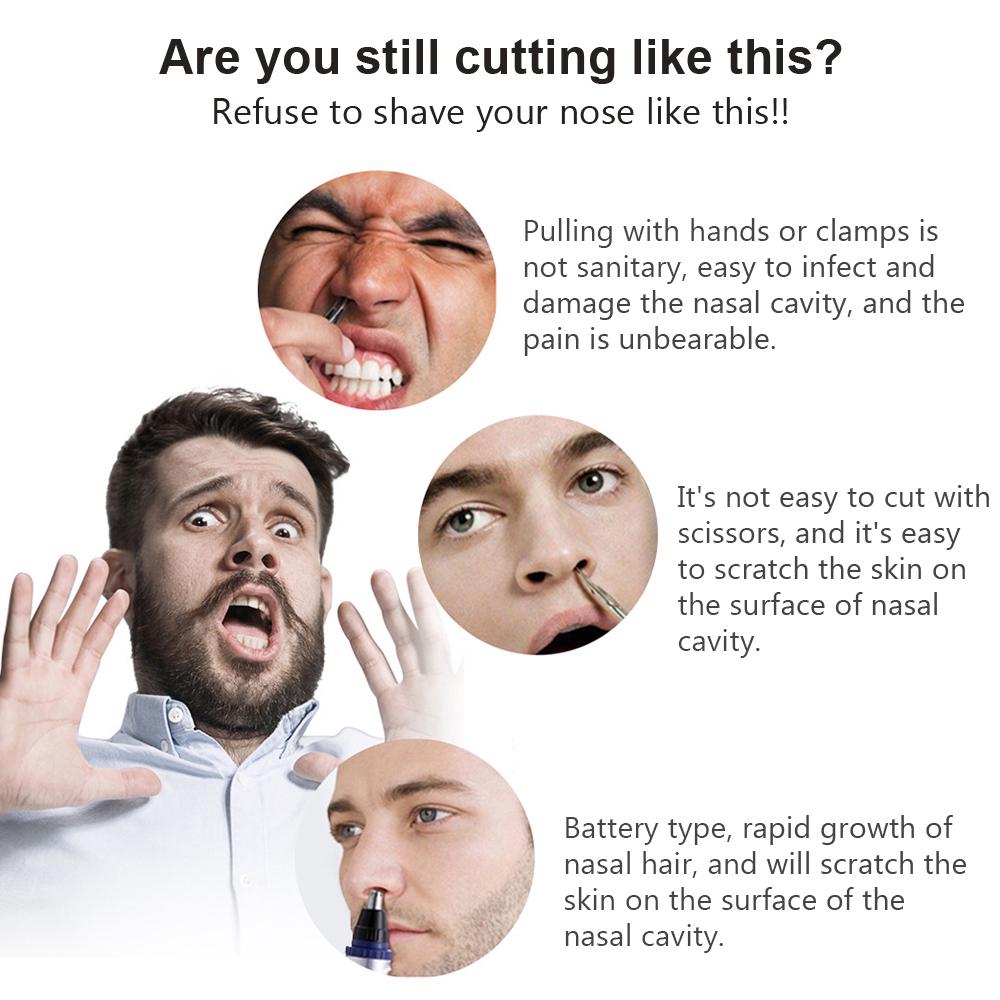 Nose Hair Removal Nose Wax Applicators Wax Beans Kit Safe for Men & Women