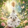 Cute Sheep Plush Keychain Doll, Mini Lamb Stuffed Pendant, Soft Bag Hanging Ornament Accessory