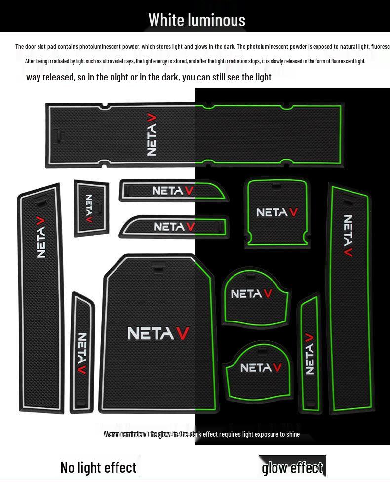 Nezha V Door Slot & Cup Holder Pad for Interior Decoration & Storage Enhancement