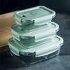 RuHan Microwave Glass Divided Food Container