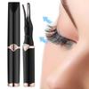 Electric Heated Lash Curler,2 In 1 Clip-type Usb Rechargeable Eyelash Curlerblackssxjv