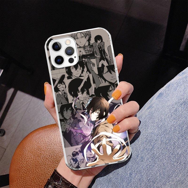 Bungo Stray Dogs Manga Phone Case For iPhone 17 Air 16 Pro Max 16E 15 + 14 Plus 11 12 13 Mini 7 8 SE Gift Print Cover Fundas 17