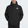 Adidas Jackets Unisex Black Hooded Non Detachable Moderate Other IB7052