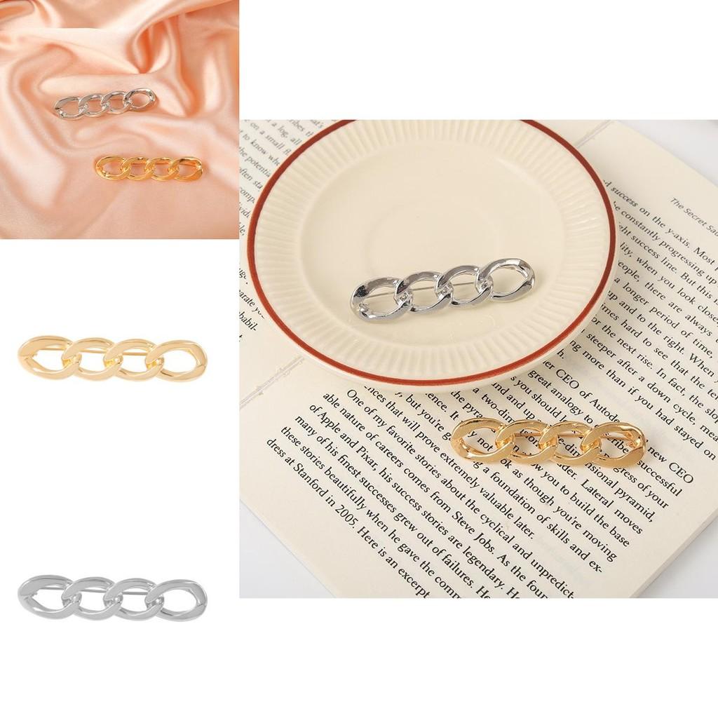 Stylish Geometric Brooch Pin For Both Men And Women With Unique Metallic Design