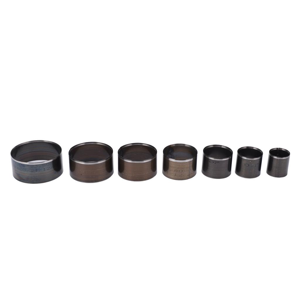 7 Pcs Round Leather Die Cutter Tool High Hardness Incisive High Carbon Steel Hole Puncher Set for