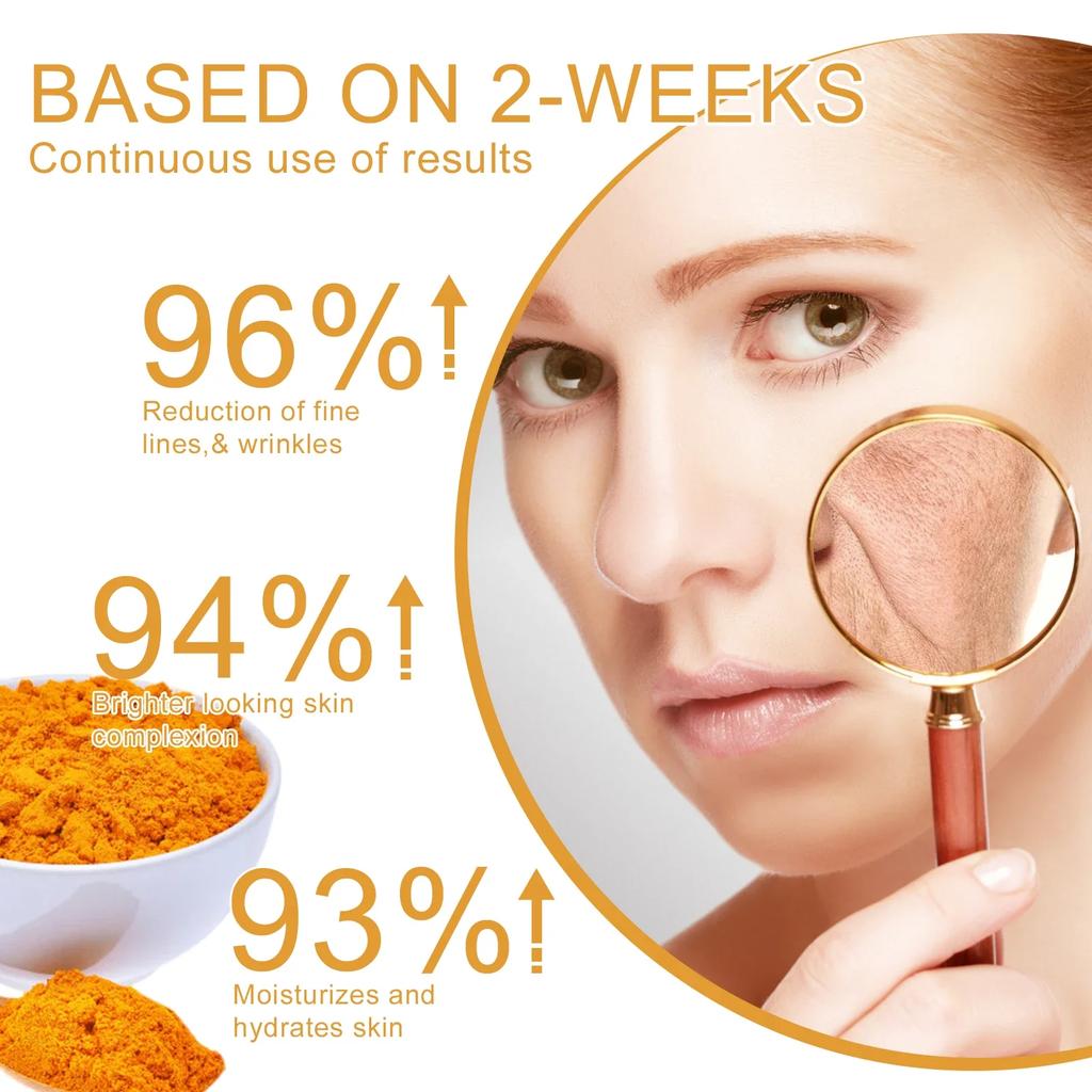 Turmeric Collagen Anti-Aging-Anti-Wrinkle Cream Moisturizing Improve Elasticity Dispelling Wrinkles Repair Instant Wrinkle Cream