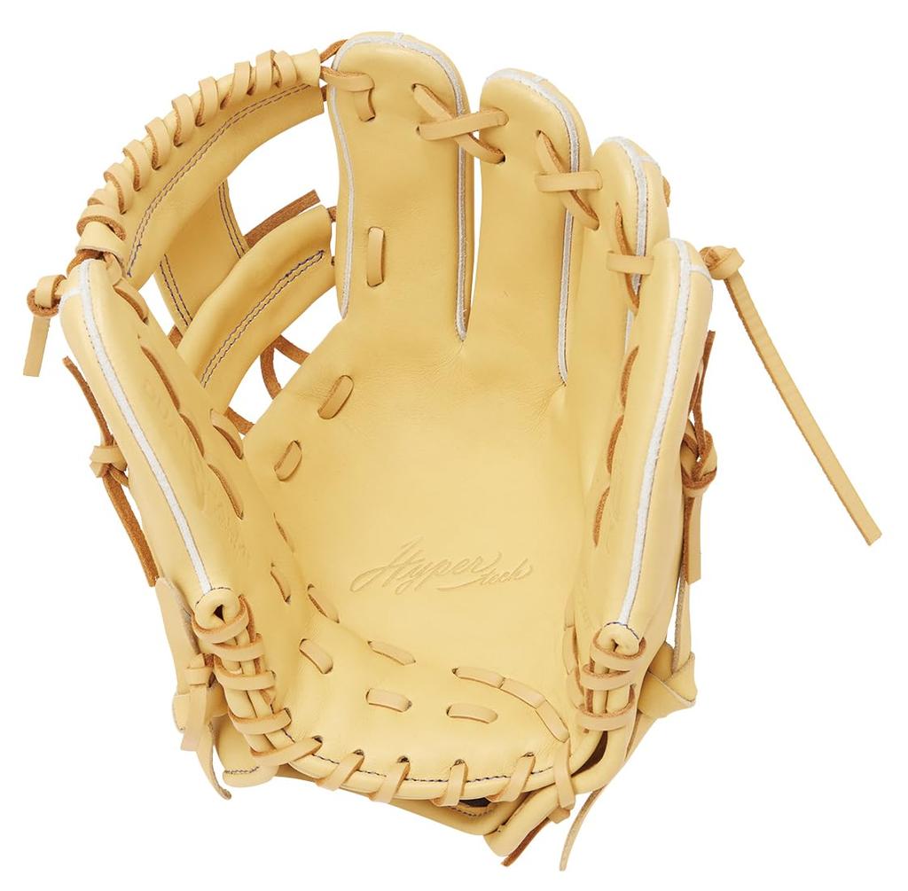 Rawlings HYPER TECH R2G Baseball Size Throw Glove, Softball, Adult, Camel, GR5HT934FS, Infielder's Glove, 11.5, Right-Handed (Left-Handed)