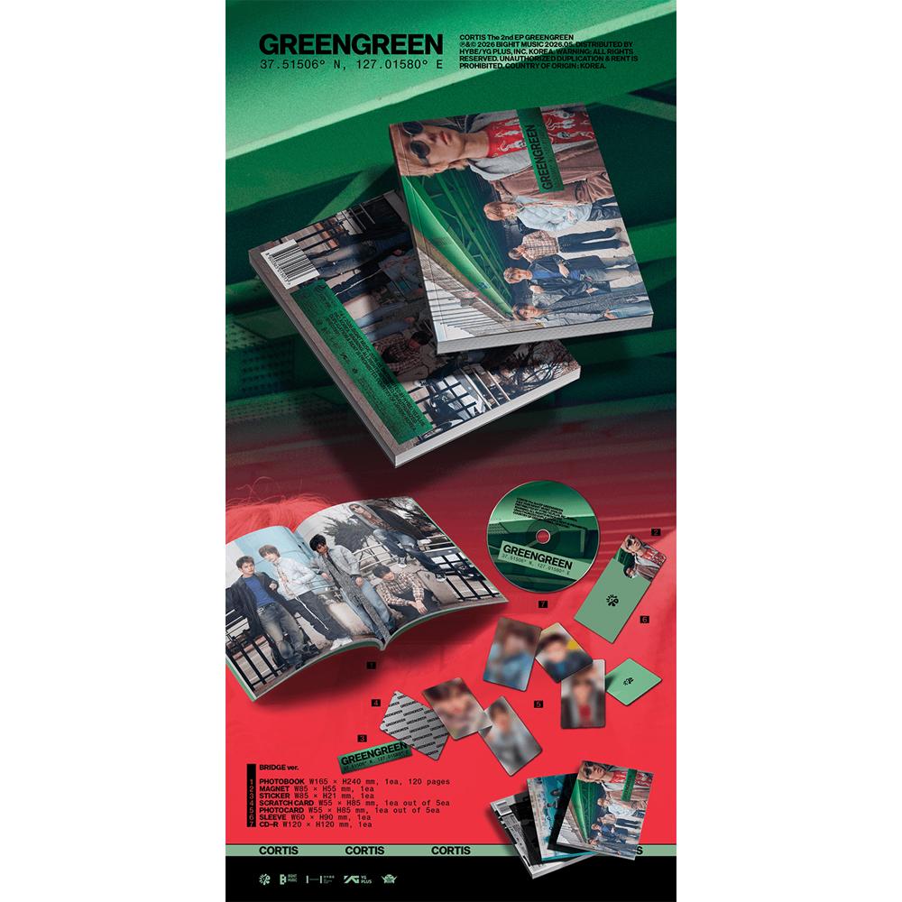 [Pre-order] CORTIS - GREENGREEN (The 2nd EP)
