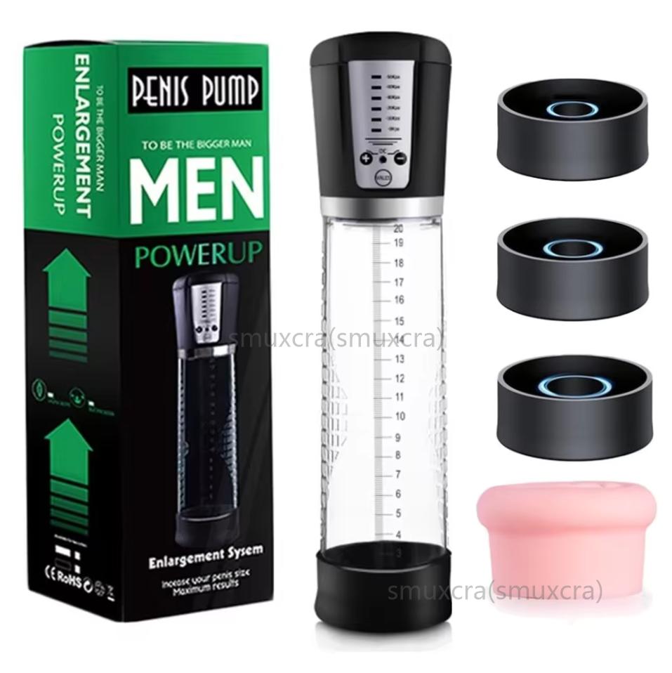 Electric Penis Pump Extension Penis Air Pressure Therapy With Rechargeable Design Penis Extension Sex Machine Penis Extension 18
