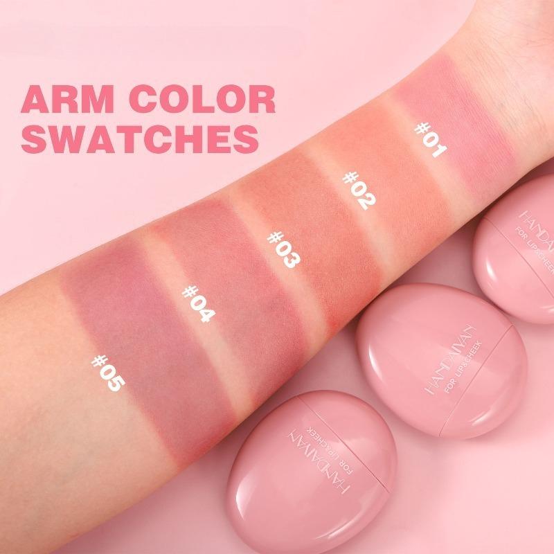 Cheek Is Red Five Easy Colored Solid-colored Matte Color Blush