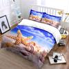 Starfish And Shells On Beach Printed Duvet Cover Set1 Duvet Cover+2 Pillowcasemulti Size Bedroom Bedding Decor Luxury Gifts