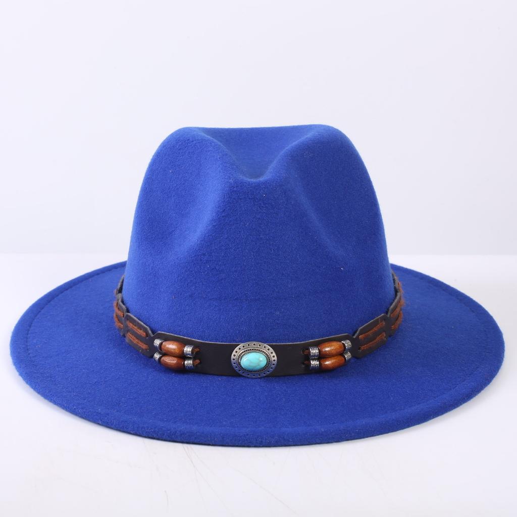 Popular European and American Classic Simple Flat-brimmed Top Hat Men's and Women's Fashionable and Elegant Versatile Jazz Hat Top Hat