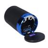 3W Luminous Car Ashtray with LED Light Lid Fireproof Smokeless Cigarette Ashtray for Home Office