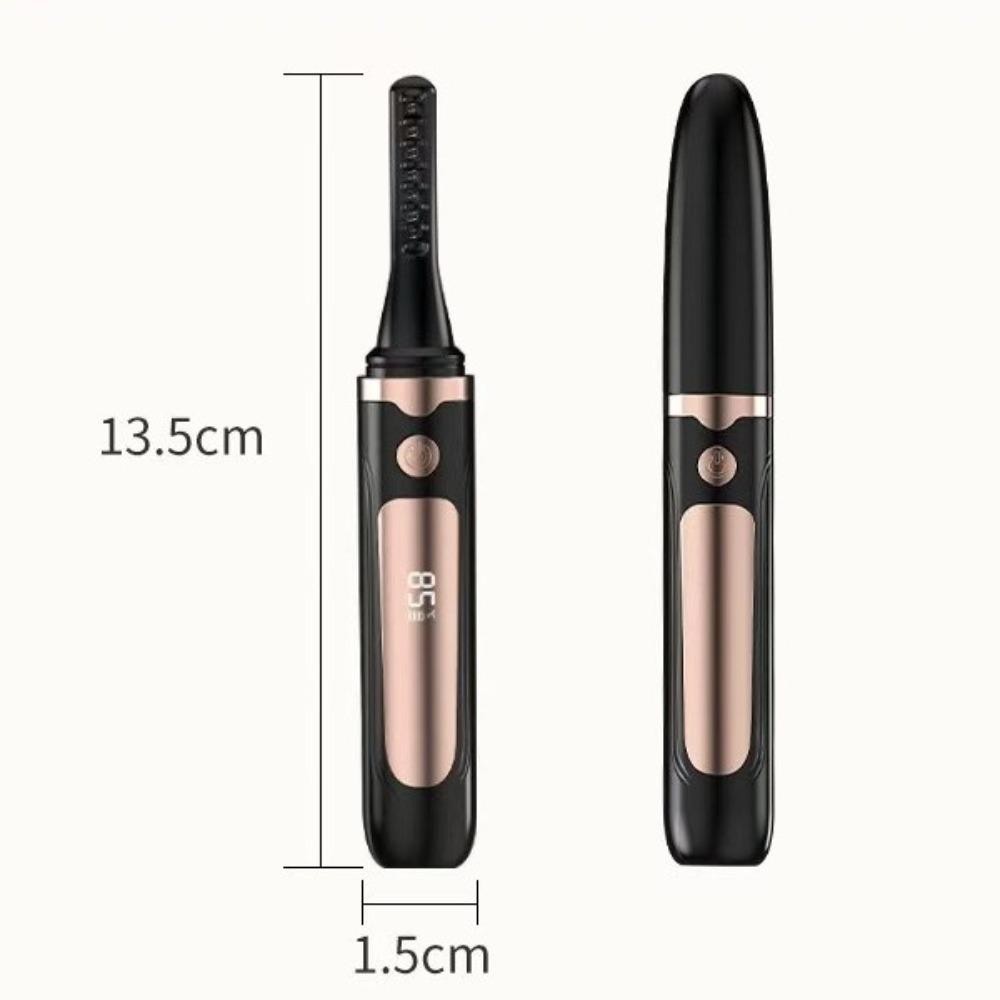 Anti-scald Heated Eyelash Curler Rechargeable Eyelash Curling Device  for Women Girls