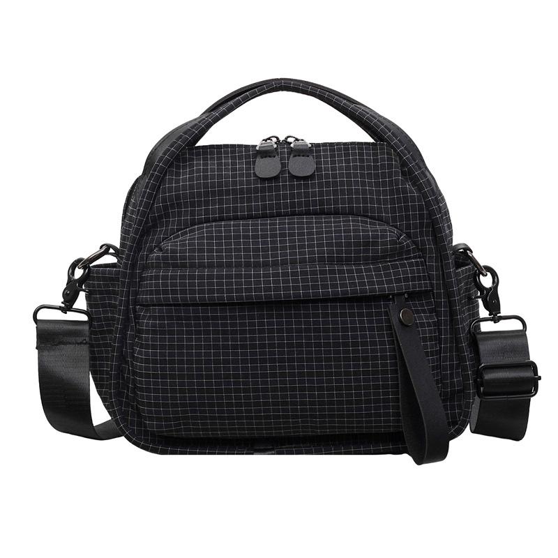 Повседневная, легкая и универсальная маленькая сумка, модная одноплечевая сумка кроссбоди, сумка для работы чёрный