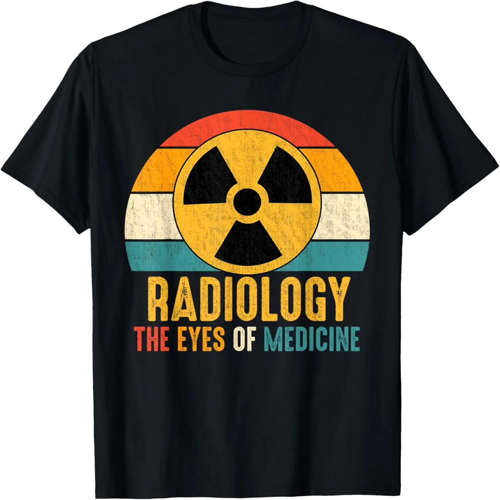 

Radiology the Eyes of Medicine - Retro Radiographer Rad Tech T-Shirt XXXXXL чёрный
