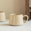 380ML Retro Tea Cup Non-slip Bottom Pottery Drinkware Portable Milk Drinking Cup  Kitchen