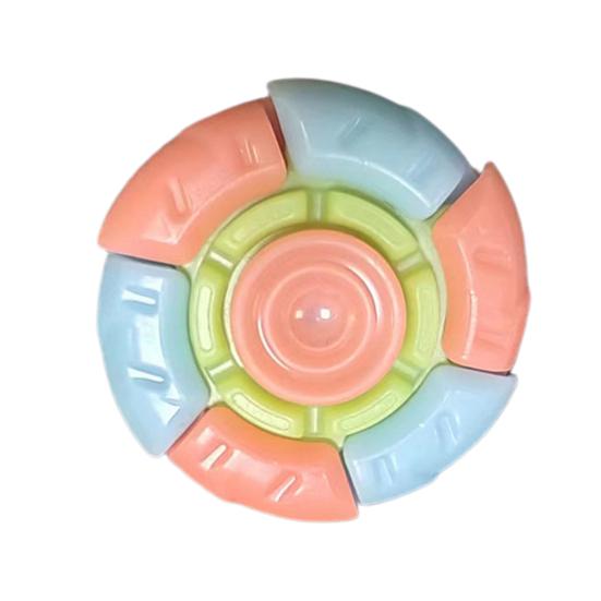 Transformable Spinner Fidget Toy Stress Anxiety Relief Portable Kids Teens Adults Fingertip Spinning Top Plastic Gyro Sensory Toy Birthday Present