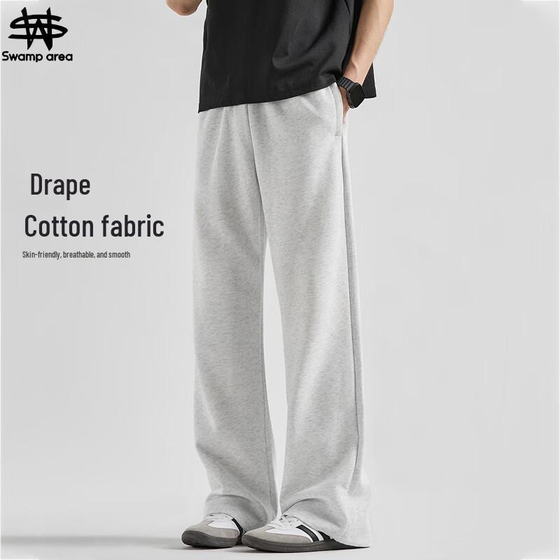 SWAMP AREA Men's Straight-Leg Drawstring Sweatpants
