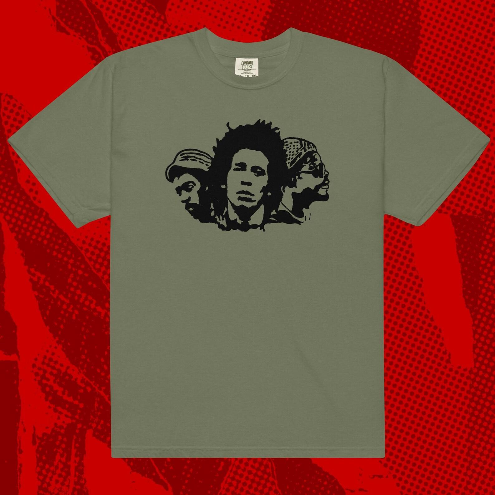 The Wailers Trio Shirt | Bob Marley Peter Tosh Reggae Rasta Jamaica L