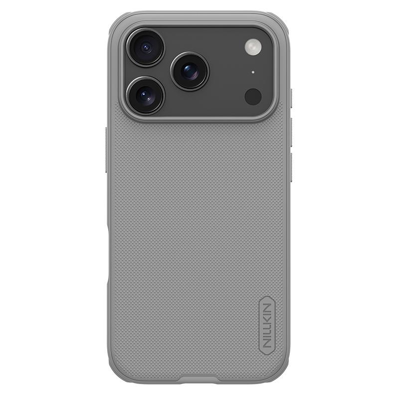 for IPhone 17 Pro Max 17Pro Frosted Shield Pro Case PC+TPU Airbags Shockproof Anti-Scratch Phone Cover iPhone17 серый