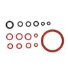 Coffee Machine O     Kit Silicone Coffee Machine Large and Small Gaskets for Replacement Black and Red