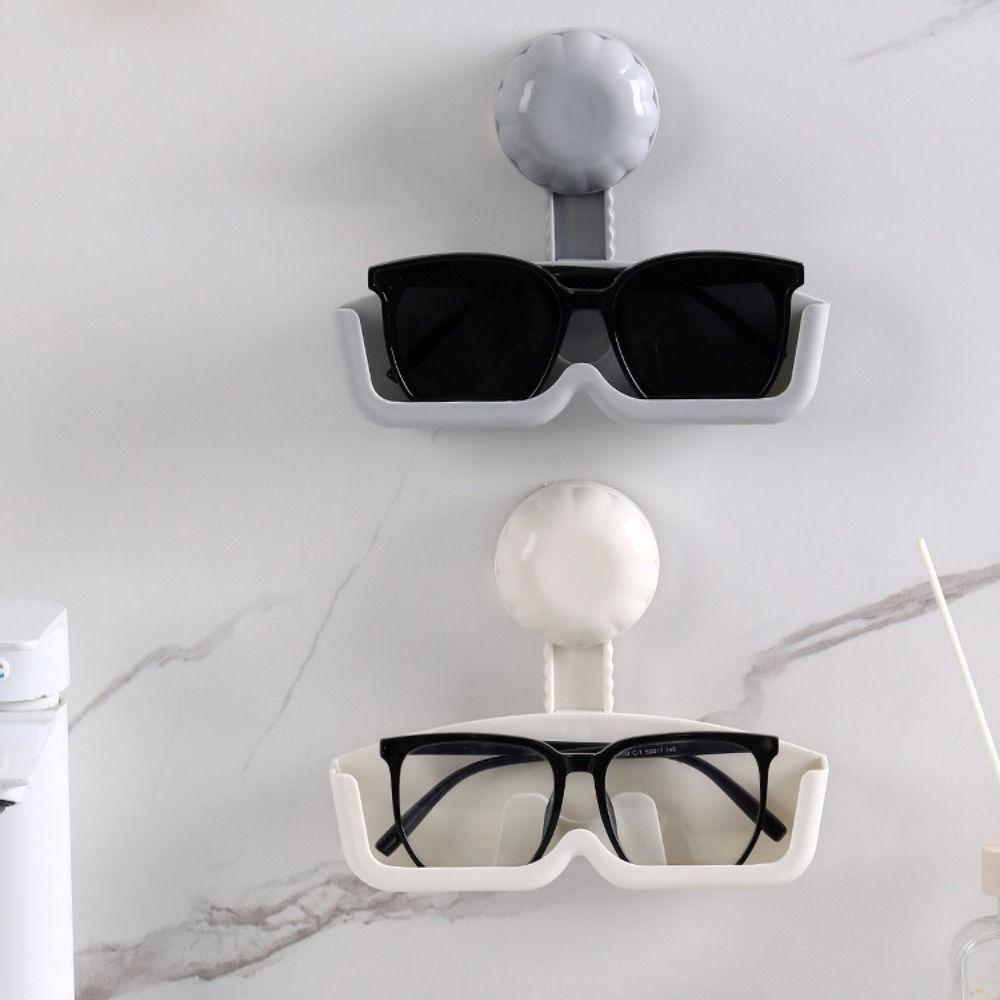 Stable Wall Glasses Holder Wall Mounted Eyewear Organizer New Eyeglass Holder Home Storage