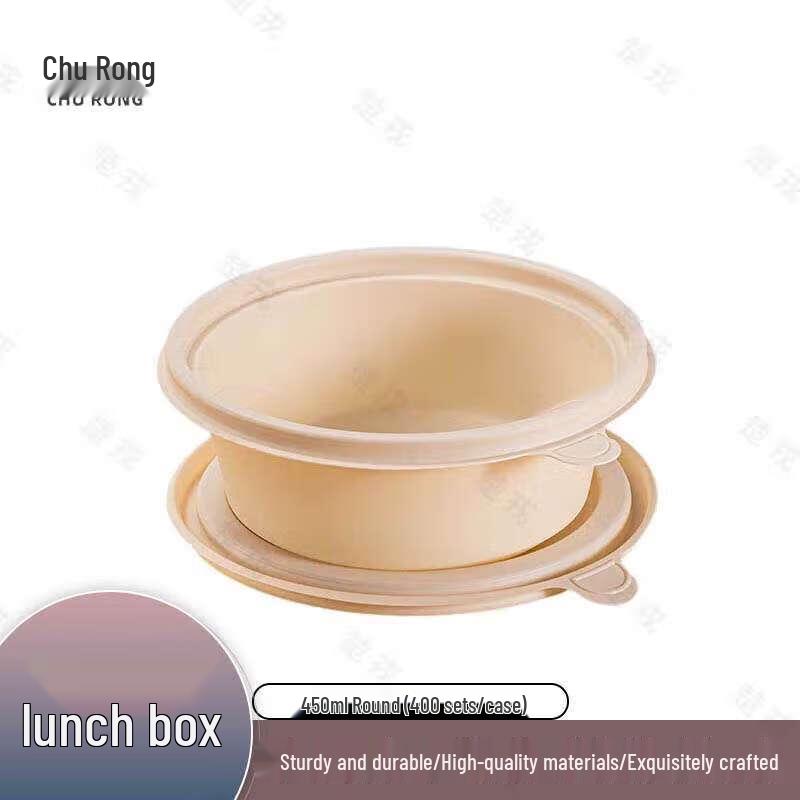 Churong Biodegradable Corn Starch Disposable Food Containers