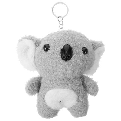 [PACKOVE] Koala Plüschtier, Weicher Schlüsselanhänger, Plüschtier, Grau, Koala, Zeichentricktier, Schlüsselring, Kinder, Tasche, Geldbörse, Rucksack, Handtasche