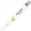 Planetee Pacifier Clip for Name ANTOINE Baby of Love Bee Boy | Pacifier Clip Birth Gift