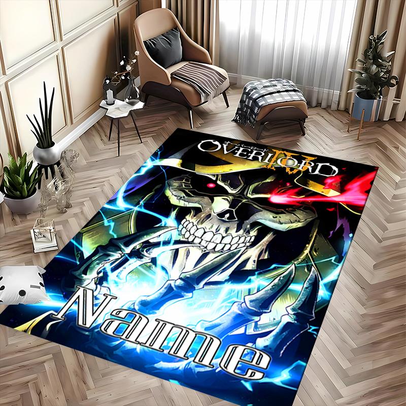 Custom personalization Overlord Area Rug - Perfect For Kitchen, Bathroom,Laundry Room Decor Large Size Available,Gift All Seasons