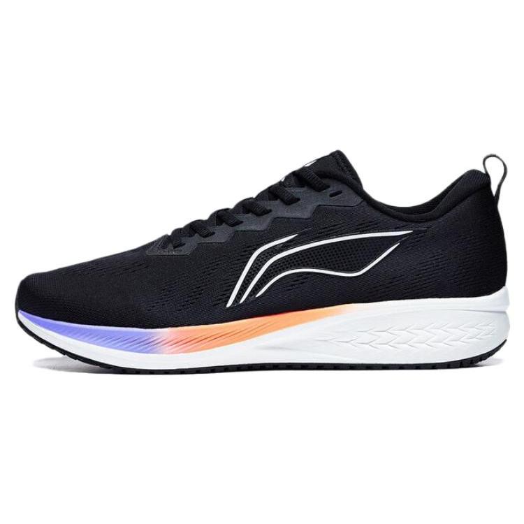 New LiNing Red Hare 6 Abrasion Resistant Low Top Running Shoes Men's Black ARMT015-24
