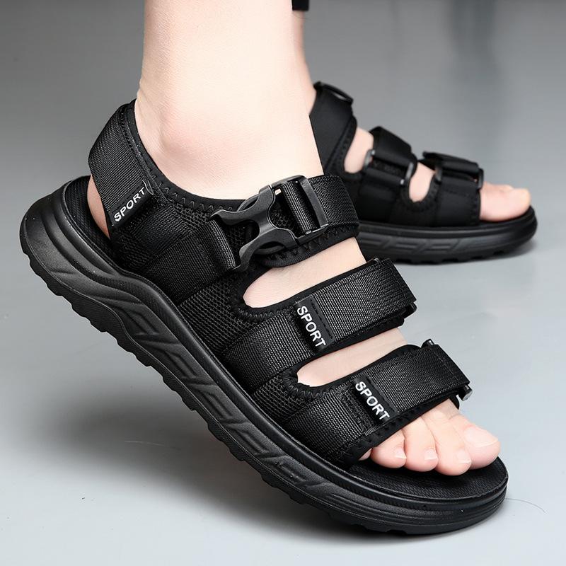 Sandals men's outer wear summer outdoor sports casual beach shoes men's trendy shoes non-slip and wear-resistant men's sandals