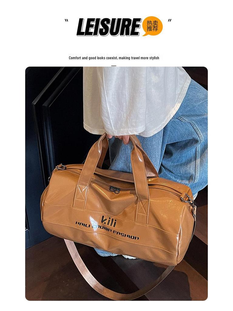 Unisex Travel Bag: Fashionable Dry/Wet Separation, Short-Distance Luggage, Handbag, Gym, and Crossbody Bag