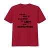 Sie Sind Im Begriff, Die Grenzen Meiner Medikamente Zu Überschreiten T-Shirt Trendiges Inspirierendes Design vintage Gewaschen designer kleidung grafik