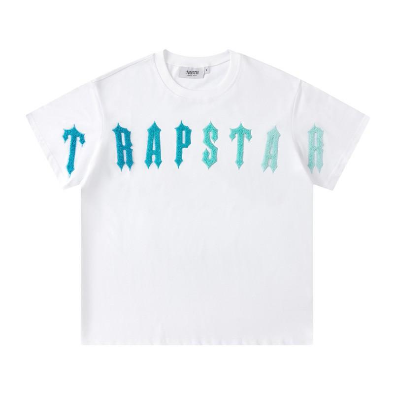 Mens Oversized Streetwear Polo Shirt With Embroidered - Retro Urban Casual Tee