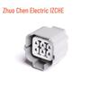 Automotive 6P Wire-to-Wire Connector with 6 Holes and Cores - Model 6181-0074/6189-0133