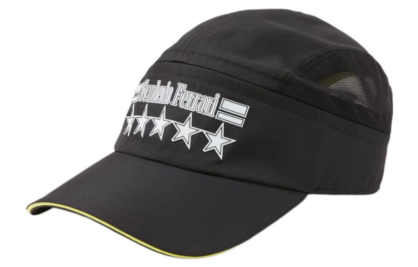 PUMA Polyester, Cotton, Polyamide, Elastane Baseball Caps Unisex Black 024694-01 F