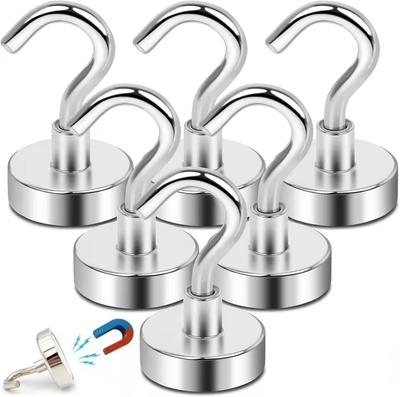 Mehrzweck-Metall-Magnethaken mit starkem Halt - S-förmiges Design für Zuhause, Küche, Bar und Badezimmer - Erhältlich in Sets von 1 bis 80