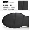 Casual leather shoes men's spring new woven fashion men's shoes men's soft-soled breathable lace-up round head sports casual shoes