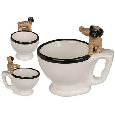 Original Toilet Bowl Mug with Peeing Dog