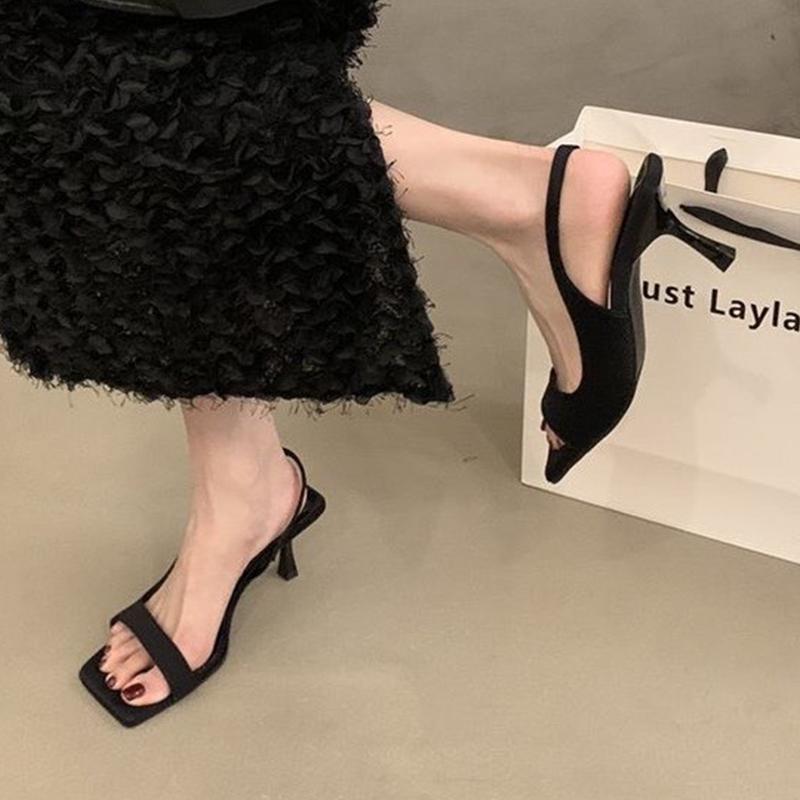 High Heels Women Sandals Stilettos Sexy Shoes Summer Dress Pumps Elegant Heeled Shoes Woman 2025 Designer Mujer Zapatos