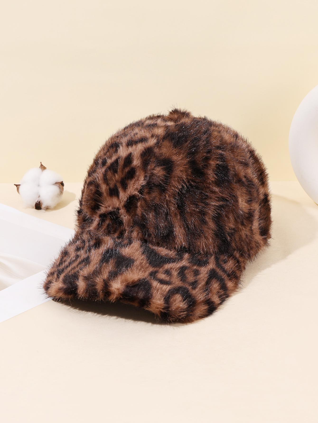 

1/2/3PC leopard print baseball cap - ultra soft and warm fabric, avant-garde and chic, outdoor sports