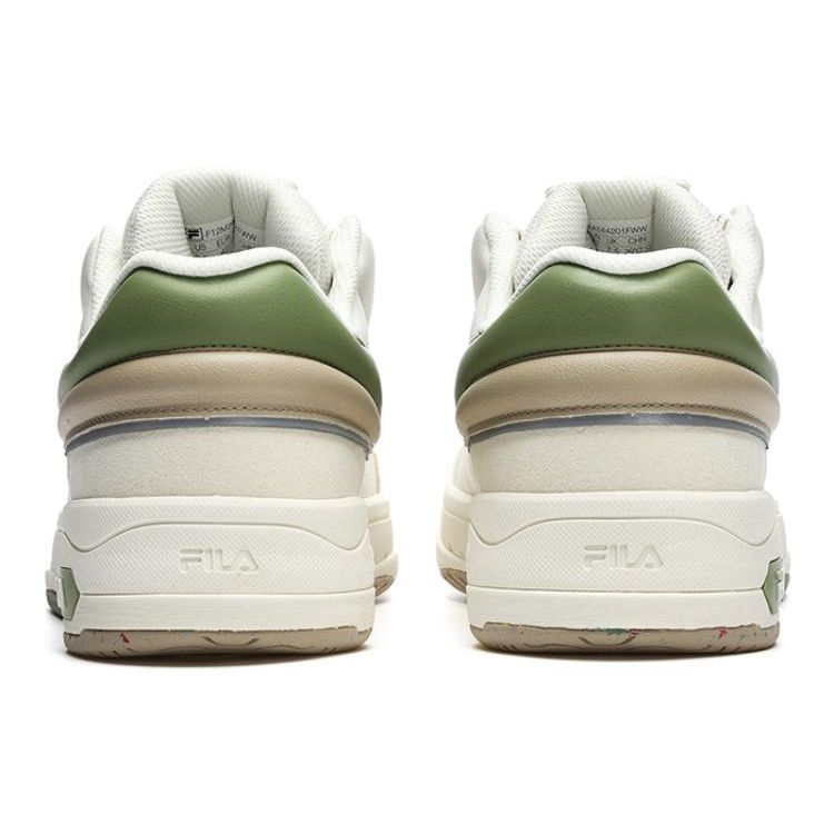 FILA Mix Dance Shoes Low Top Skate Shoes Men sneakers White F12M244201FWW