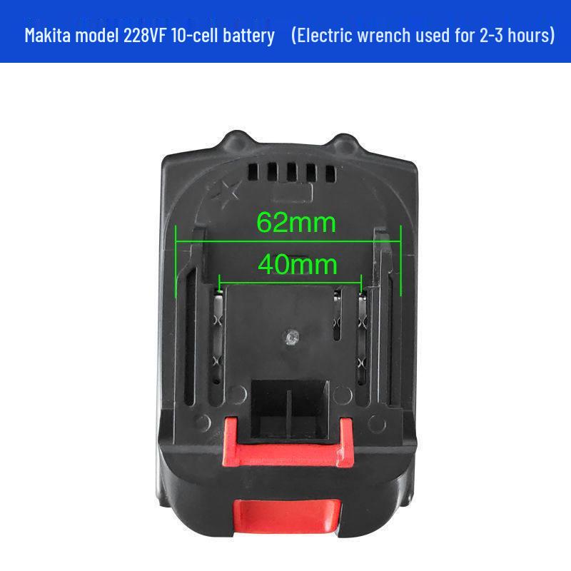 High-Power Electric Impact Wrench & Drill with Universal Battery Compatibility