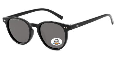 Polarisierte Sonnenbrille Montana Black Round Eyewear MP75