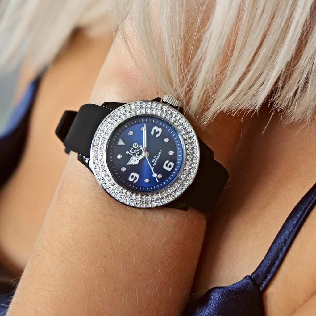 Autoryzowany Dealer Zegarek Ice Watch Zegarek Damski 017236 ICE star Ice Star Czarny Granatowy Mały [Ice watch]
